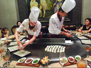 2,3 M Fan Form Teppanyaki Grill Tisch verwenden in restaurant hotel hause - Product Image 4