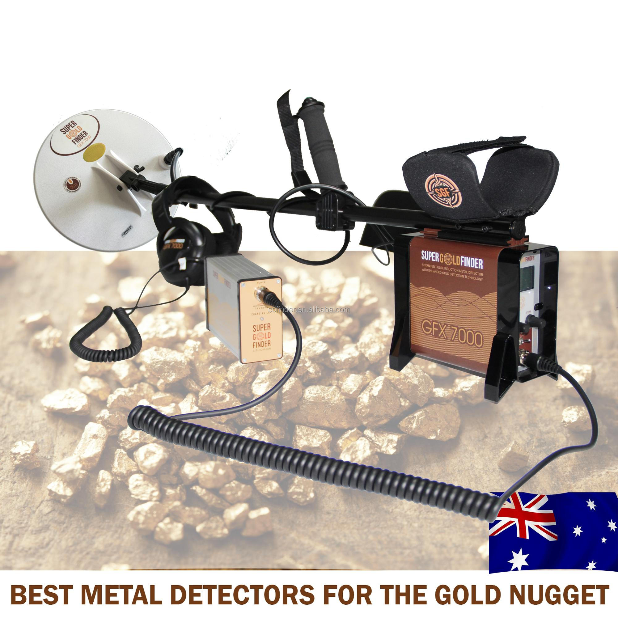 Червонного золота обнаружения тревожное супер Искатель Золота GFX-7000, 30 кг золота обнаружения найдено по GFX-7000