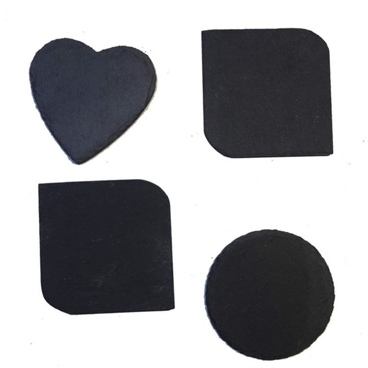 Черный сланец по индивидуальному размеру для подставки под плитка и пластины