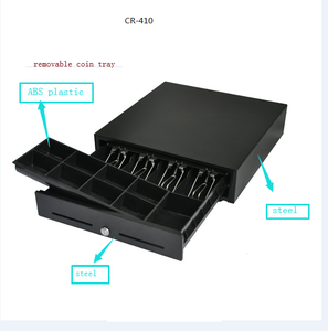 Caja <span class=keywords><strong>de</strong></span> efectivo con 3 bandejas, con 5 ranuras para billetes y 8 ranuras para monedas - Product Image 2