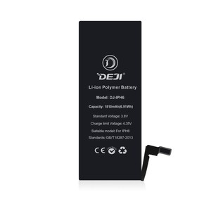 3.8 V batterie de téléphone portable 100% de Remplacement li-ion batterie Pour iphone 6 <span class=keywords><strong>1810</strong></span> <span class=keywords><strong>mah</strong></span> batterie D'origine - Product Image 1