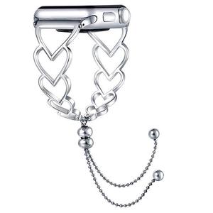 Cinturino da polso di ricambio in metallo per Iwatch serie 4 3 2 1 acciaio inossidabile cinturino per orologio <span class=keywords><strong>Apple</strong></span> <span class=keywords><strong>Watch</strong></span> 38MM 40MM 42MM <span class=keywords><strong>44MM</strong></span> - Product Image 3