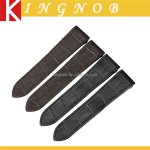 Brun Noir En Cuir Bracelet <span class=keywords><strong>Montre</strong></span> Bande Remplacer Pour Ca/niveau <span class=keywords><strong>Santos</strong></span> 100 - Product Image 1