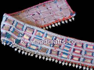 Belles ceintures de travail miroir cousues à la main - Product Image 2