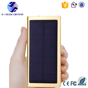 Banco de potencia RoHS impermeable teléfono celular cargador solar, cargador del Banco de la energía solar - Product Image 5