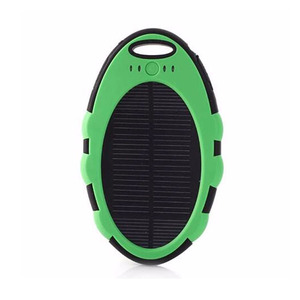Banco de energía Solar portátil <span class=keywords><strong>para</strong></span> viaje al aire libre, doble salida, impermeable, batería de 5000mah <span class=keywords><strong>para</strong></span> cargador de teléfono móvil - Product Image 3
