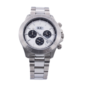 Relojes de acero inoxidable HB para hombre, esfera blanca y negra personalizada, reloj cronógrafo de lujo para hombre de metal completo <span class=keywords><strong>Boss</strong></span> - Product Image 2