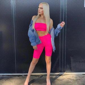 Custom Shiny Seamless High Waisted <strong>Women</strong> <strong>Biker</strong> <strong>Shorts</strong> - Product Image 2