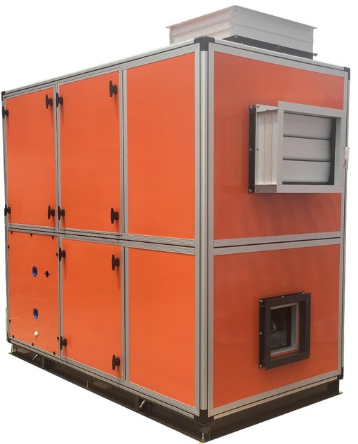Multifunction Dehumidifier 50KG/h air Source Commercial Heat Pump Dehumidifier