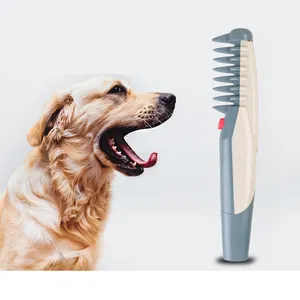 Электрическая щетка для груминга собак, электрическая щетка для удаления шерсти домашних животных с узлом