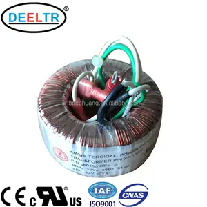 UL CE phê duyệt 120 v 12 v biến áp hình xuyến nhà sản xuất