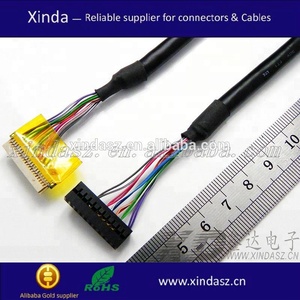สายเคเบิลหน้าจอ LVDS แบบ <span class=keywords><strong>20</strong></span> พิน รุ่น DF19-20S-1.25C สำหรับแผงจอ LCD พร้อมหัวต่อ Molex สำหรับรถยนต์ รหัส 0988211061 - Product Image 6