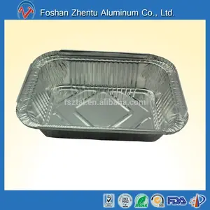 Papel de aluminio del hogar de contenedores de envases de alimentos