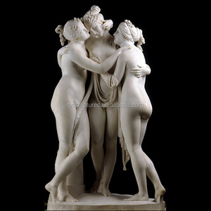 Famosa <span class=keywords><strong>Statua</strong></span> Femminile <span class=keywords><strong>Greca</strong></span> Antica in Marmo a Grandezza Naturale - Product Image 5