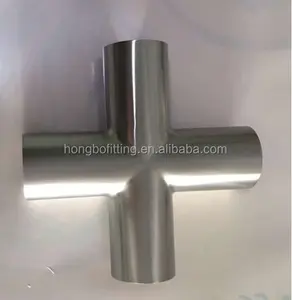 3A stainless steel cross in sanitary grade