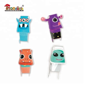 Juego <span class=keywords><strong>de</strong></span> Marionetas <span class=keywords><strong>de</strong></span> <span class=keywords><strong>Dedo</strong></span> <span class=keywords><strong>de</strong></span> <span class=keywords><strong>Papel</strong></span> Creativo <span class=keywords><strong>con</strong></span> Historias <span class=keywords><strong>de</strong></span> Animales para Niños - Product Image 3