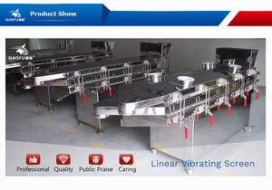 Lineare Siebs chüttler aus Edelstahl in Lebensmittel qualität für die Lebensmittel industrie - Product Image 3