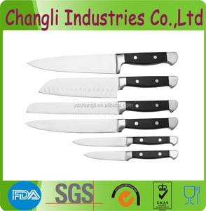 <span class=keywords><strong>Juego</strong></span> <span class=keywords><strong>de</strong></span> 14 <span class=keywords><strong>Cuchillos</strong></span> <span class=keywords><strong>de</strong></span> Cocina <span class=keywords><strong>de</strong></span> Acero Inoxidable Estilo Alemán Forjados con Bloque <span class=keywords><strong>de</strong></span> Madera - Product Image 3