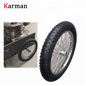Roda de carrinho de ferramenta 20x3 raio pneu para carrinho de mão - Product Image 2