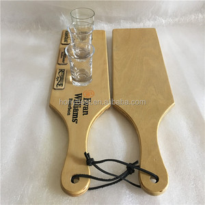 Planches de vol jetables et personnalisées avec logo pour boisson et bière, support de plateau de service Tequila Shot, planche à découper en bois - Product Image 2
