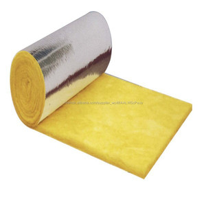Chaudière matériau <span class=keywords><strong>d</strong></span>'isolation de laine de verre avec feuille <span class=keywords><strong>d</strong></span>'<span class=keywords><strong>alun</strong></span> face - Product Image 1