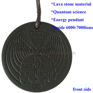 Regalos personalizados Ángel alas collar de Lava collar de piedra de energía de la <span class=keywords><strong>ciencia</strong></span> 6000-7000 los iones - Product Image 3
