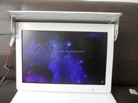21.5 "22" pouces monté au plafond Bus TV Digital Ad Multimedia Display