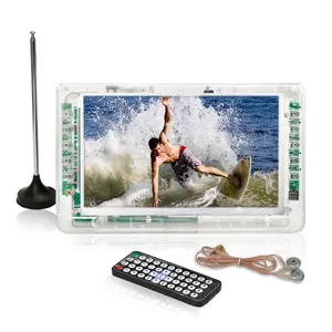 New Rõ Ràng Công Nghệ Túi Xách Tay TV Kỹ Thuật Số Trong Suốt LCD LED TV cho Nhà Tù Tù