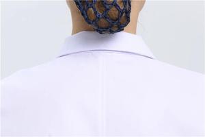 Camice Bianco Sottile FUJU per Infermieri di Sala Operatoria, Uniforme da Medico - Product Image 2