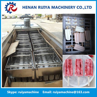 Machine automatique de fabrication de sucettes glacées pop du fournisseur chinois Alibaba pour l'eau et le lait de fruits avec de nouveaux composants de moteur