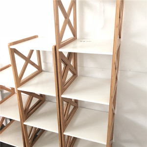 도매 대나무/나무 5 레이어 스토리지 디스플레이 선반 선반 스토리지 - Product Image 6