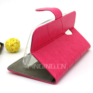 Venta al por mayor nuevo diseño elegante del soporte de la carpeta del cuero del tirón Casefor <span class=keywords><strong>Motorola</strong></span> <span class=keywords><strong>Moto</strong></span> <span class=keywords><strong>G2</strong></span> - Product Image 5