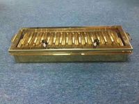 Doppel Böden Metall Goldene Chip Tray Casino Baccarat Texes Anpassen Luxus roulette räder Blackjack tisch Acryl Ton