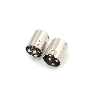 Connecteurs d'alimentation électriques à souder de type câble, connecteurs mâles Mini Din et Big Din BD-6P-Y plaqués nickel, vente chaude - Product Image 3