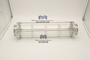Columna de destilación de <span class=keywords><strong>flauta</strong></span> de vidrio con alcohol para el hogar, con placa de burbuja de cobre, 50 litros - Product Image 3
