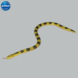 Promotional custom snakes colorful wooden toy animals