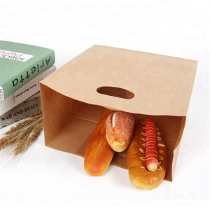 Embalaje de bolsa de papel <span class=keywords><strong>Kraft</strong></span> biodegradable de alta calidad personalizado de fábrica al por mayor - Product Image 3