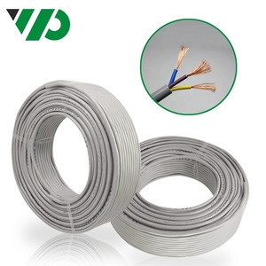 ยืดหยุ่น PVC ฉนวนกันความร้อน <span class=keywords><strong>RVV</strong></span> 3 แกน 2.5 มม. สายไฟสายไฟ - Product Image 1