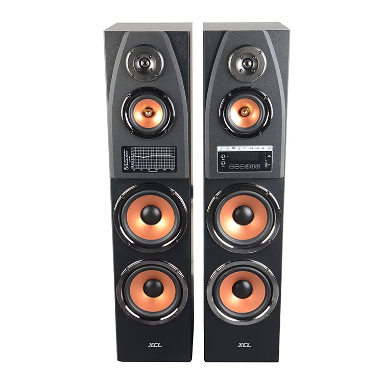 Professional active stage speaker 2.0 powered tower speaker with blue tooth