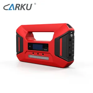 CARKU hot verkoop OEM ODM 16000 mah lifepo4 12 V professionele emergency auto jumpstarter power bank 600A piekstroom