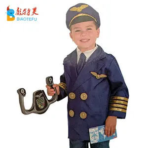 Costume de carnaval pour enfants, uniforme de policier cosplay pour petits