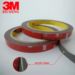 เทปโฟมสองหน้าทนความร้อนสูงกันน้ำ <span class=keywords><strong>4229</strong></span> Die Cut ขนาด 48 มม. สำหรับใช้ในยานยนต์ <span class=keywords><strong>3M</strong></span> 4229P เทปสองหน้าสำหรับรถยนต์ - Product Image 4