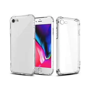 Penjualan Yang Baik 1.5 Mm XS PRO Air Bag Gel Tahan Guncangan Penyerapan Penutup Belakang Transparan Kristal TPU Ponsel Case 7 8 plus X Max Plus