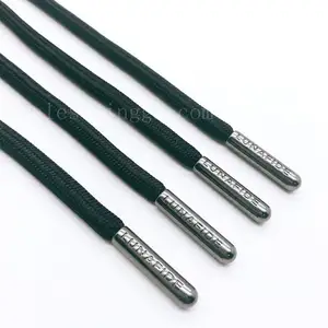 編組衣服パーカードローコード金属チップ - Product Image 1