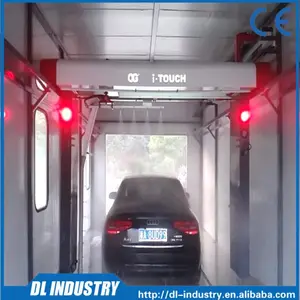 Fully automatic car wash machine price with foam, wax systems