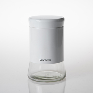 Barattoli <span class=keywords><strong>e</strong></span> Bottiglie in Vetro <span class=keywords><strong>per</strong></span> Conservazione Alimenti con Rivestimento in Acciaio Inox <span class=keywords><strong>per</strong></span> Tè, Caffè <span class=keywords><strong>e</strong></span> <span class=keywords><strong>Zucchero</strong></span>, <span class=keywords><strong>Contenitori</strong></span> da Cucina con Coperchio a Vite Sigillante - Product Image 4