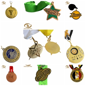 Personalizzato promozionale argento smaltato atleta sport medaglia - Product Image 6