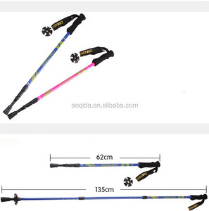 AOQIDA Promotion bâton <span class=keywords><strong>de</strong></span> marche en plein air trekking verrouillage rapide bâton <span class=keywords><strong>de</strong></span> randonnée réglable bâton <span class=keywords><strong>de</strong></span> marche nordique touring pôle <span class=keywords><strong>de</strong></span> <span class=keywords><strong>ski</strong></span> - Product Image 2