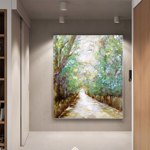 Tranh sơn dầu thủ công Trừu Tượng nghệ thuật trang trí thâm quyến dafen sản xuất hình ảnh của bức tường treo ấn tượng - Product Image 5