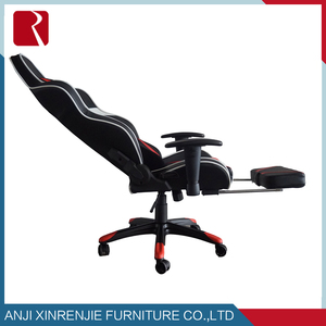 2020 Spring Style Comfortable Swivel Racing <strong>Gaming</strong> <strong>Chair</strong> Custom Logo Executive <strong>Chair</strong> Design Revolving PU Mesh Metal <strong>Footrest</strong> - Product Image 4